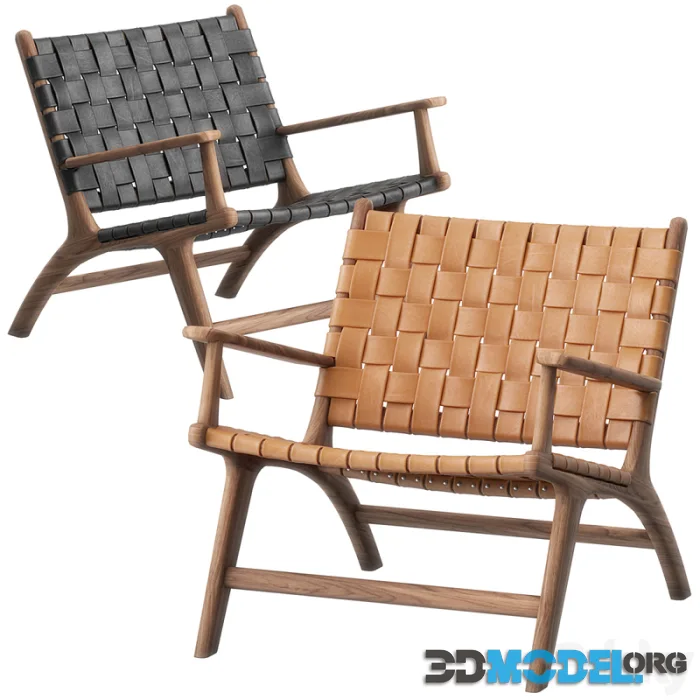 MALAND LEATHER ARMCHAIR