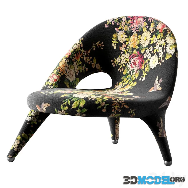Matrix Arabesque armchair