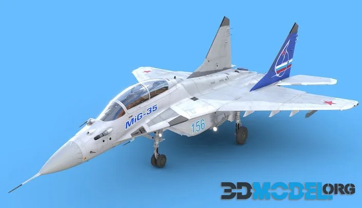 Mig 35 Fighter Jet (PBR)