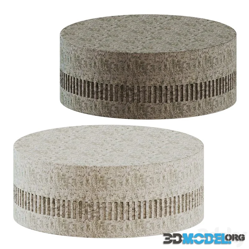 Miramar Outdoor Round Cocktail Table By High Fashion Home