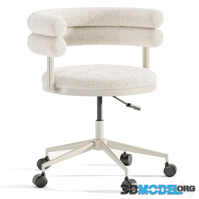 Office Chair Ponty Light Gray Gray Legs