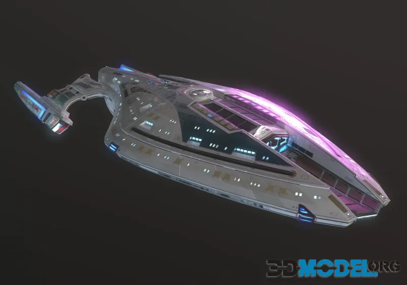 Pathfinder Class Long Range Science Vessel (U.S.S. Voyager B) (PBR)
