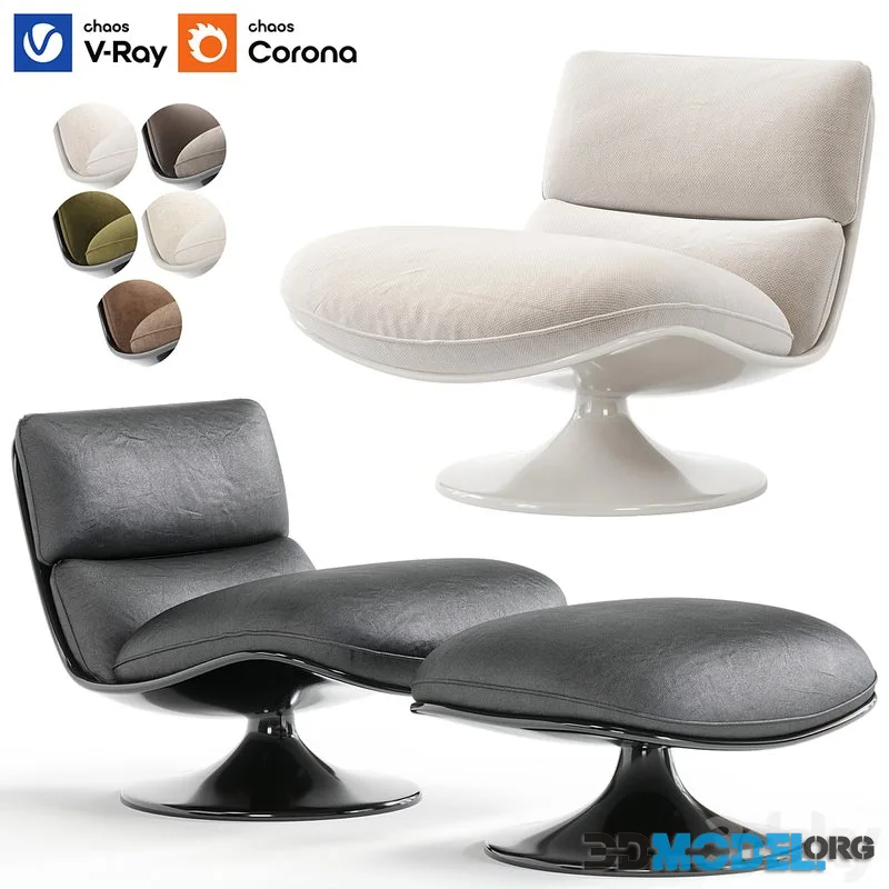 Pattie Armchair By Minotti