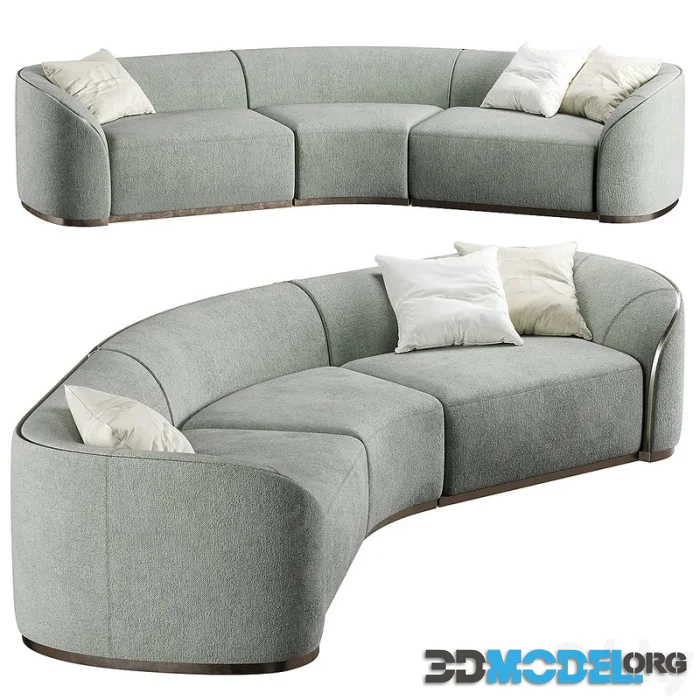 PIERRE SECTIONAL SOFA by Cassoni