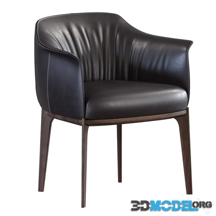 Poltrona Frau Archibald dining chair