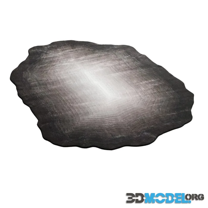 Quartz 001 Viscose Rug by Loominology