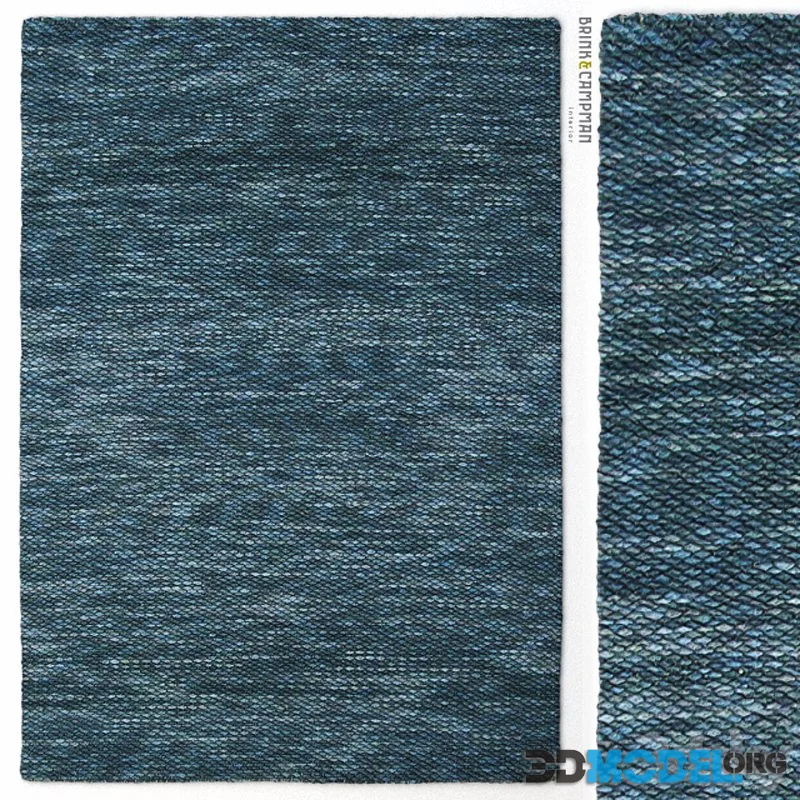 Rectangular rug by Brink & Campman