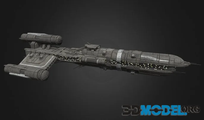 Rupture_Class_Support_Frigate_Shipmodel (PBR)