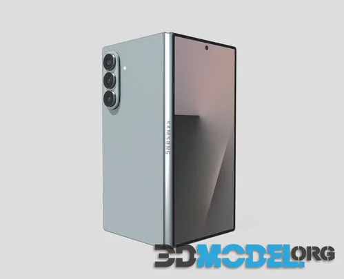 Samsung Galaxy Z Fold 7 Silver Shadow (PBR)