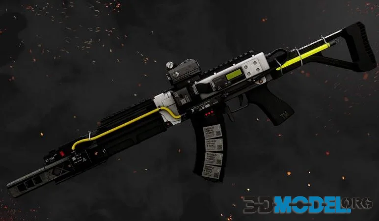 Sci-fi rifle AK series (PBR)
