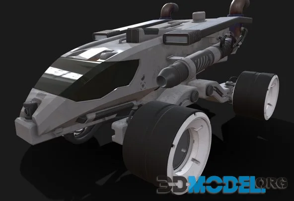 Sci Fi Space Rover (PBR)