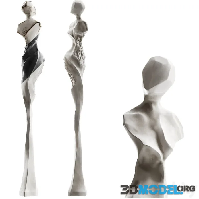 Sculpture Abstract human 02