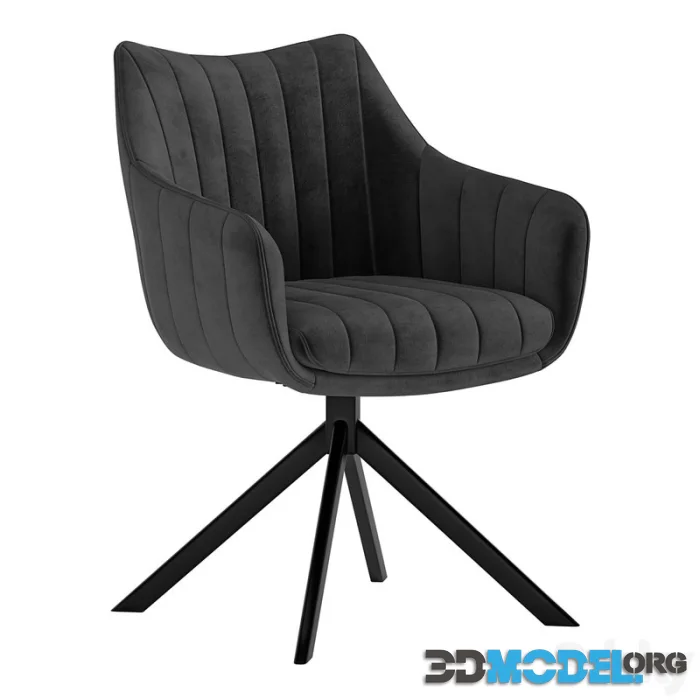 Signal azalia velvet chair
