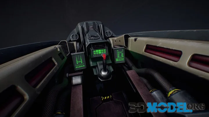 Spacefighter Cockpit (Wasp Interdictor)