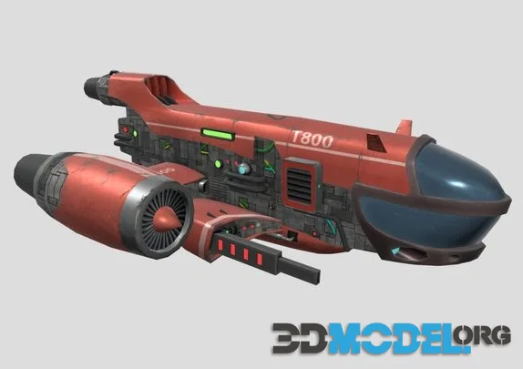 Spaceship 02 (PBR)