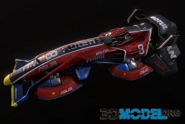 SSR Space Ship Racing (PBR)