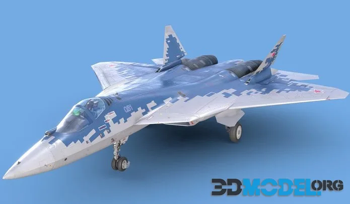 Sukhoi Su 57 Felon Fighter Jet (PBR)