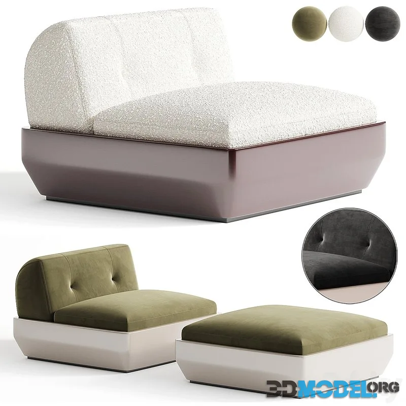 Supermoon Armchair By Minotti