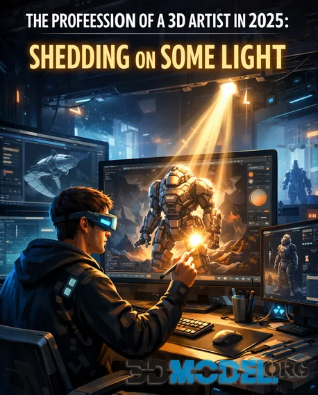 The Profession of a 3D Artist in 2025: Shedding on Some Light