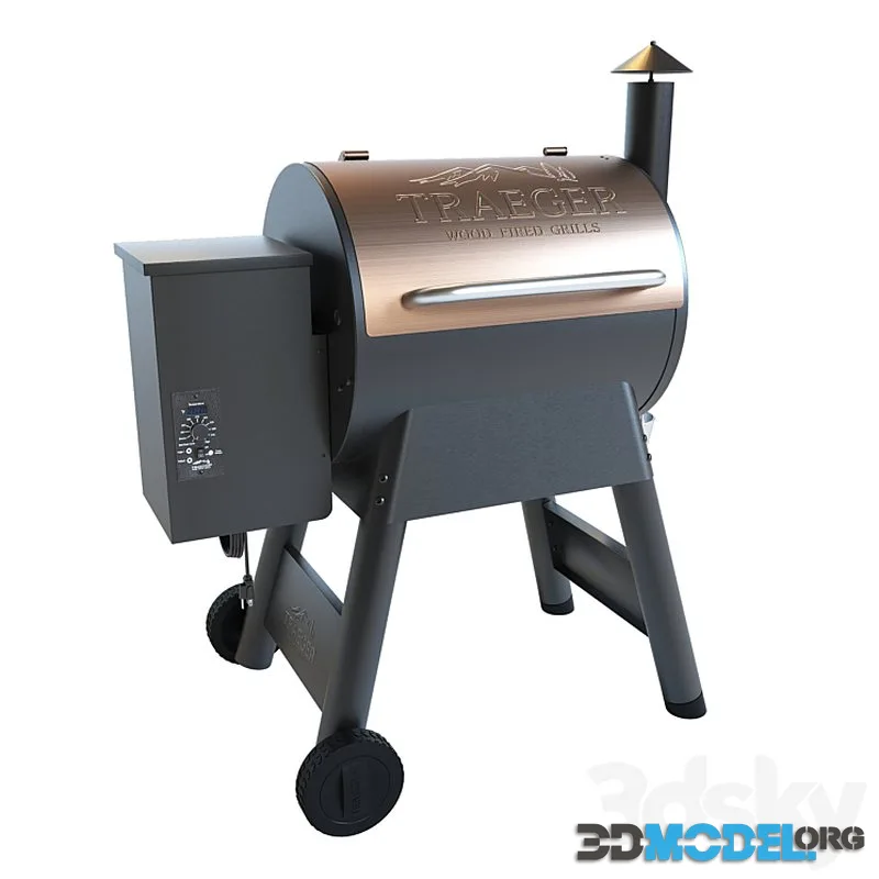 Traeger Outdoor Barbecue Grill – Pro Series 22