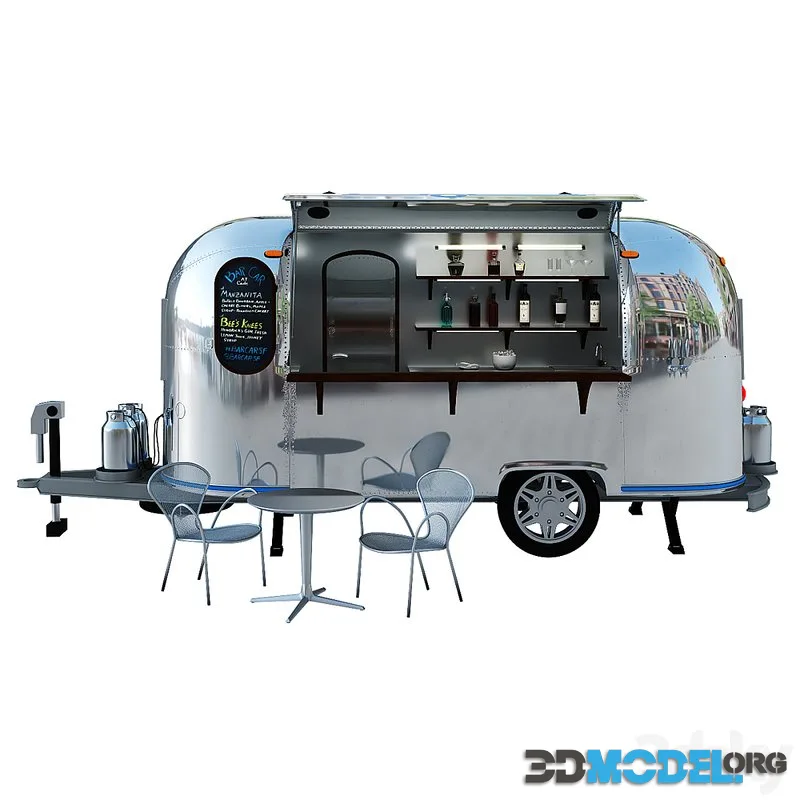 Trailer Bar Car Airstream 1965