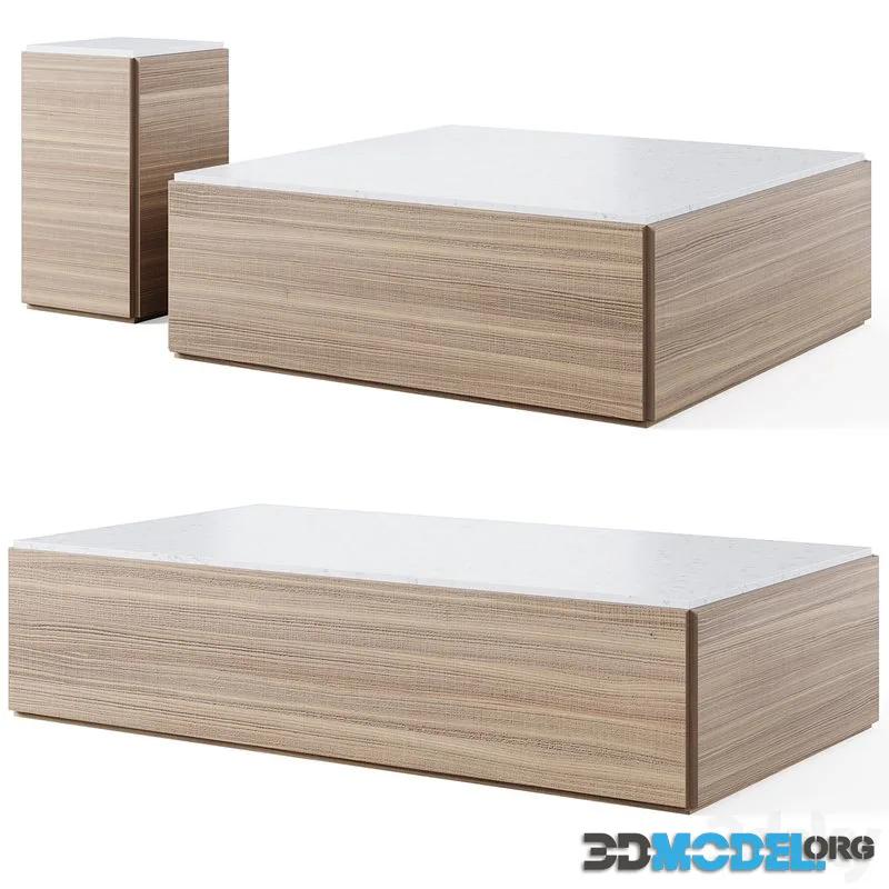 Troupe Pine Coffee Table by Crate and Barrel