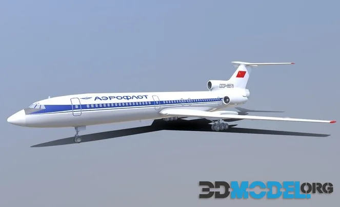 Tu 154 Aeroflot USSR (PBR)