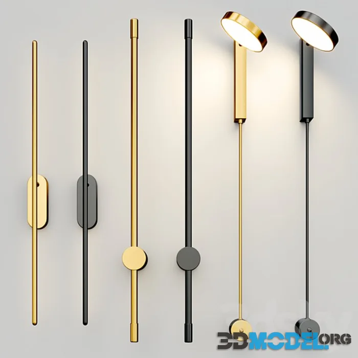 WALL LAMPS COLLECTION (KEMMA WALL LITE, DENZIL LUX, VANTAGGIO)