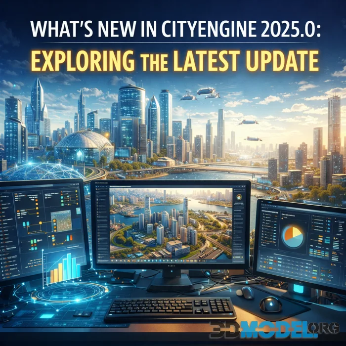 What’s New in CityEngine 2025.0: Exploring the Latest Update