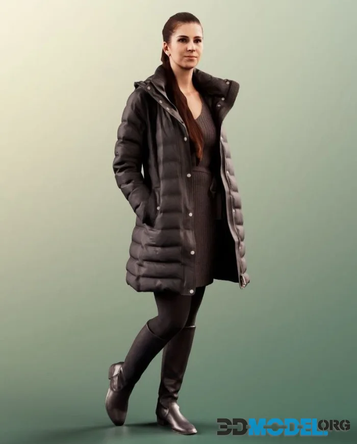 Woman Warm Clothing Fall Autumn Winter (PBR)