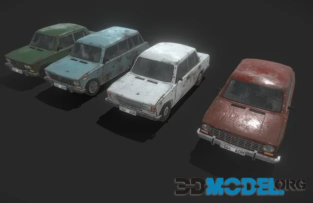 Zhiguli Soviet Cars (PBR)