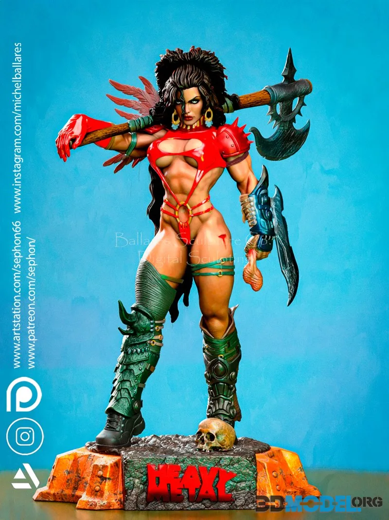 Julie Strain By Creative Geek MB – Printable