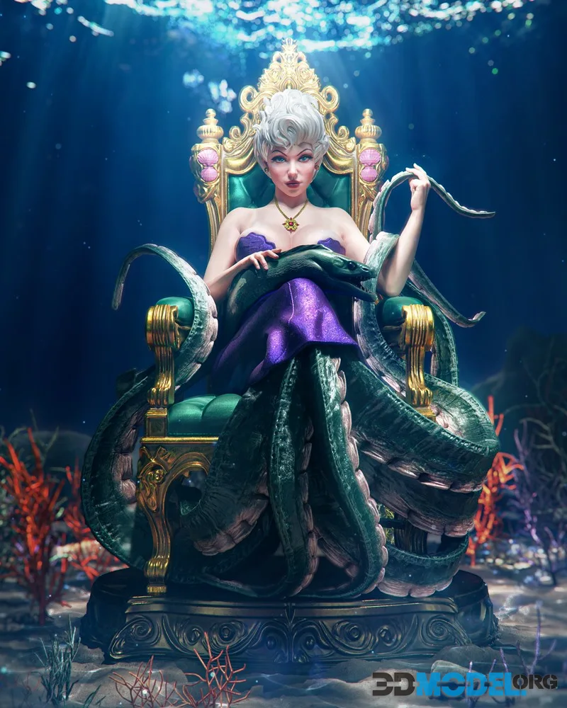 CA 3D Studios - Ursula – Printable
