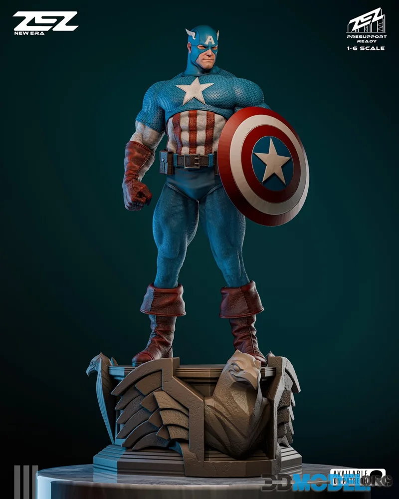 ZEZ Studio - Capitan America – Printable