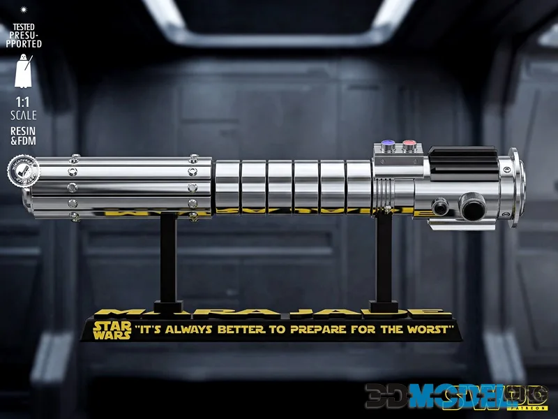 SW3D - Mara Jade Lightsaber – Printable