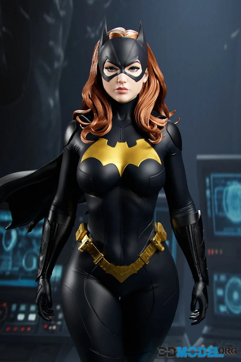 Abe3D - Batgirl – Printable