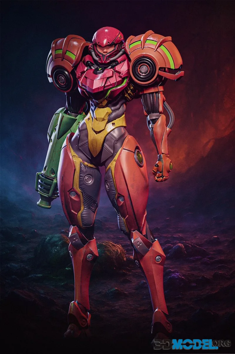 Abe3D - Samus Aran by Kugo – Printable