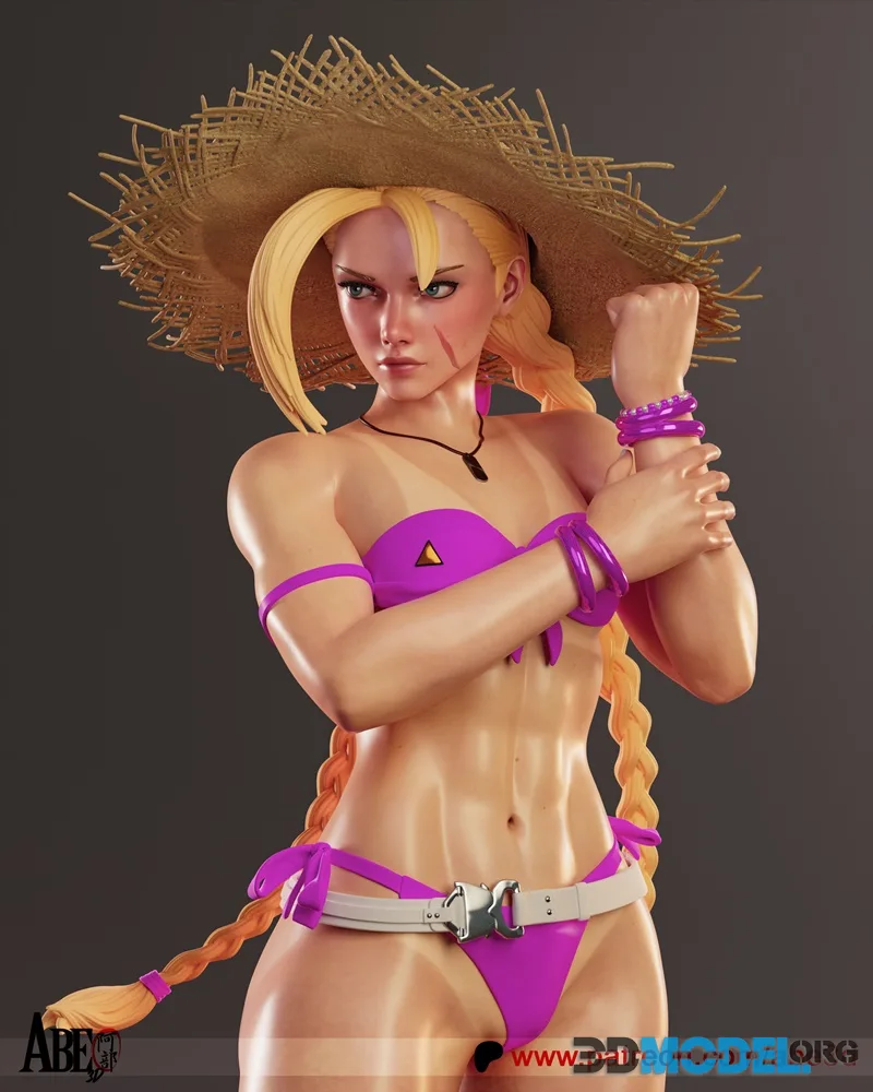 Abe3D - Cammy SF6 Costume 4 NSFW Version – Printable