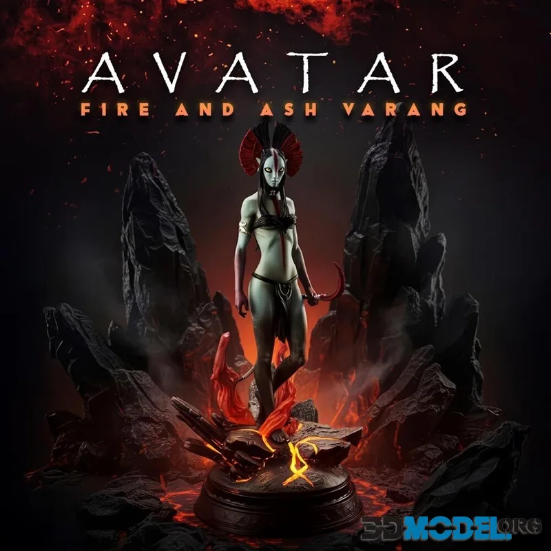VARANG - Avatar 3 Premium Statue – Printable