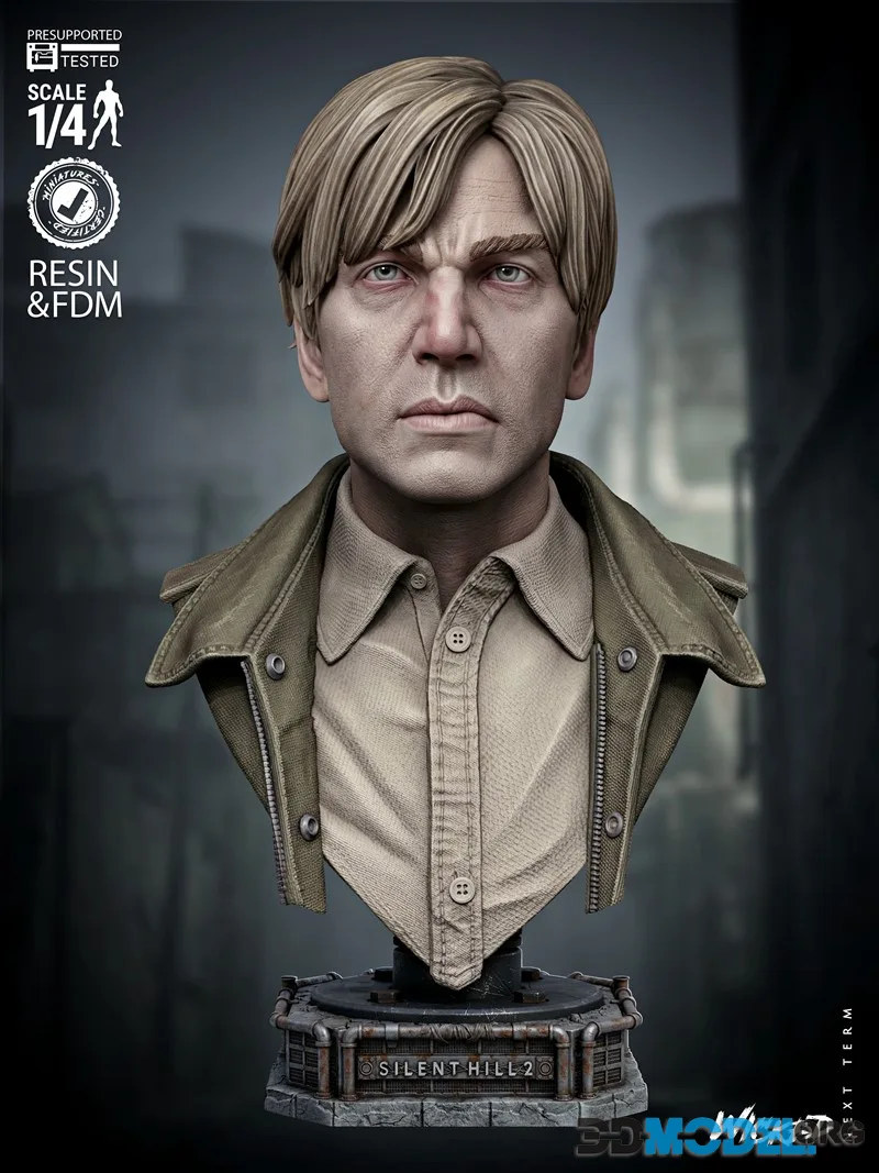 Wicked - James Portrait Bust – Printable