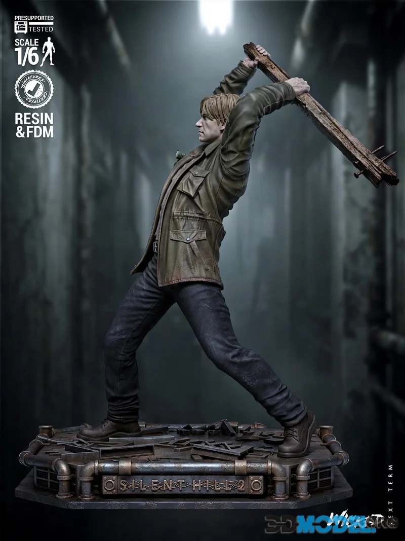 WIcked - James Sculpture – Printable