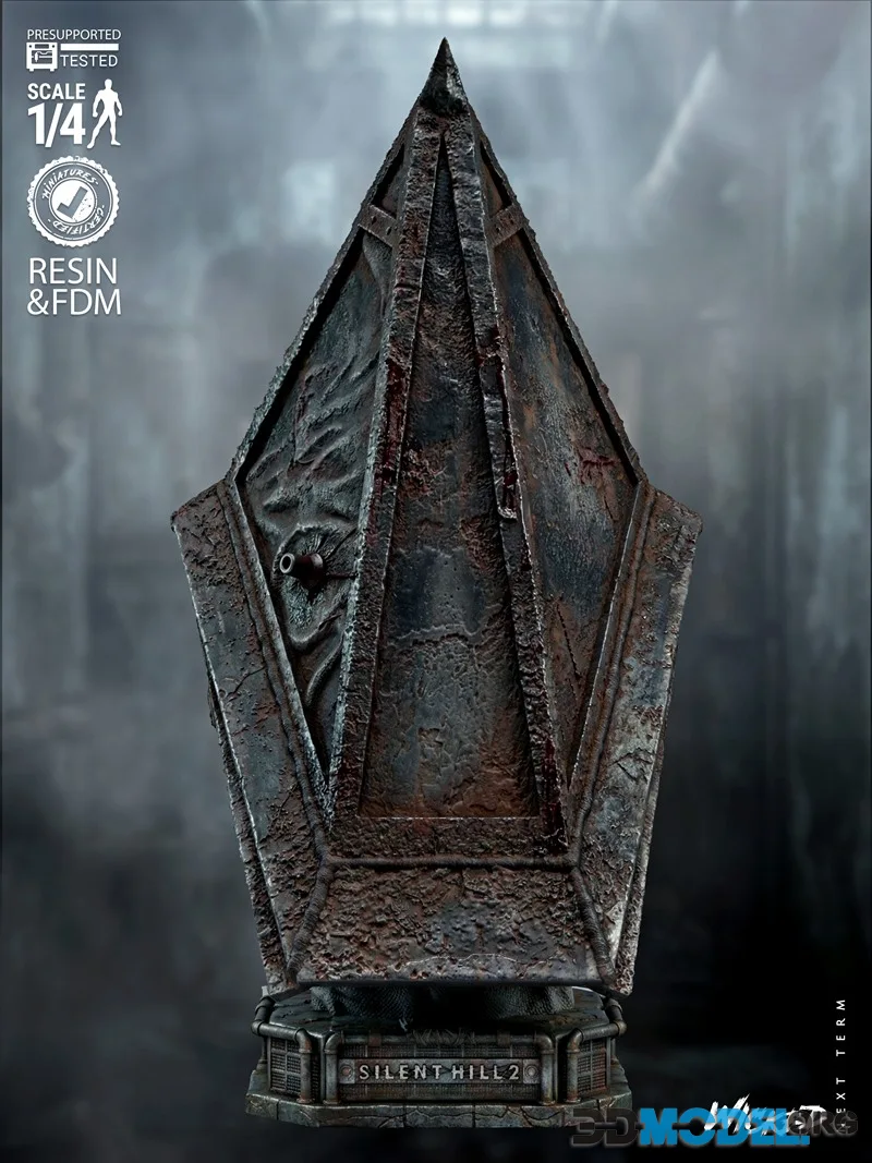 Wicked - Pyramid Head Bust Portrait – Printable