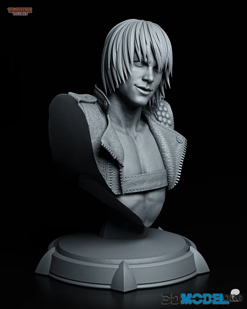 Tanuki Figures - Dante Bust – Printable