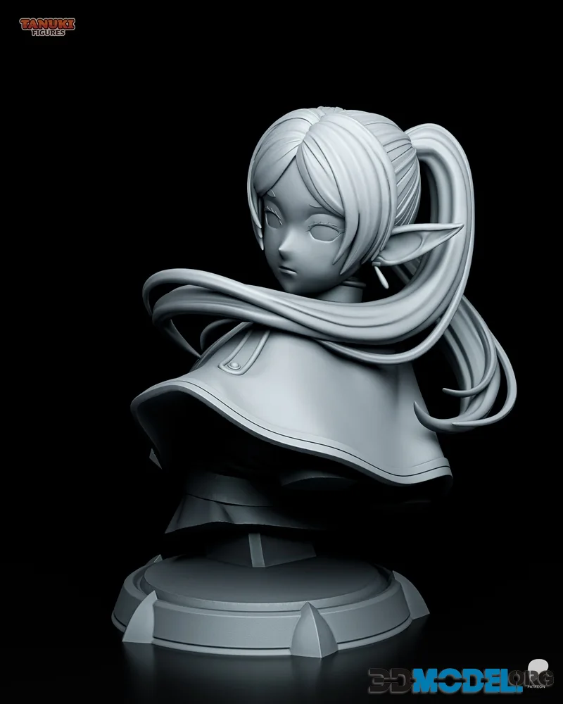 Tanuki Figures - Frieren Bust – Printable