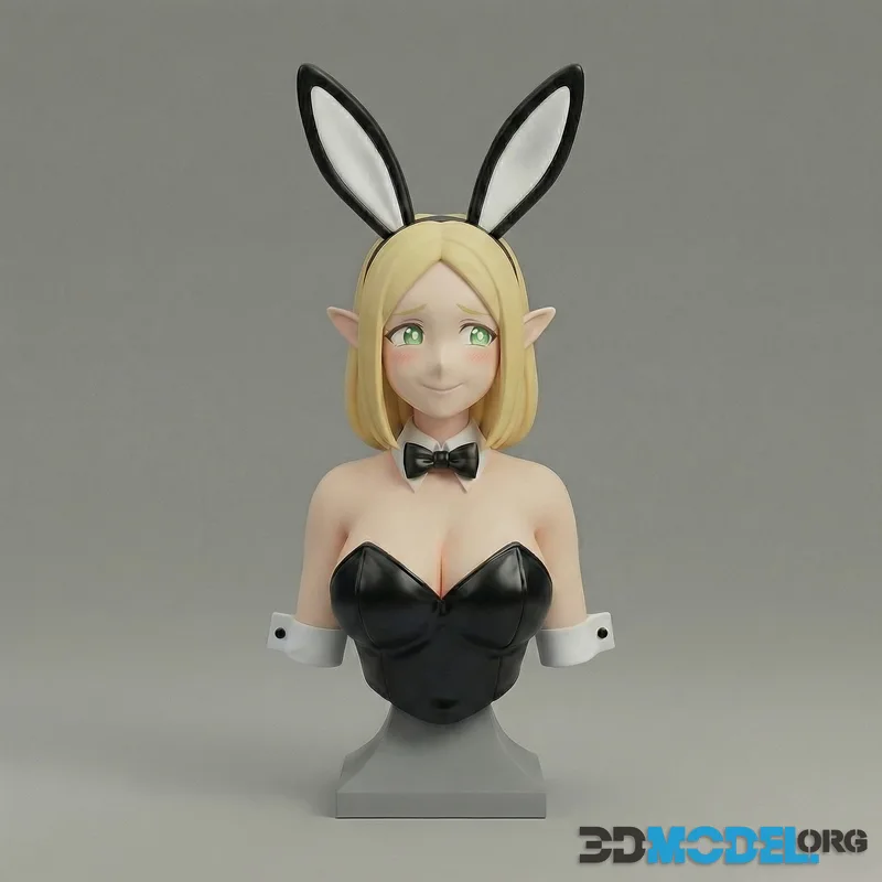 Pablo Figurines - Marcille Bunny Bust – Printable