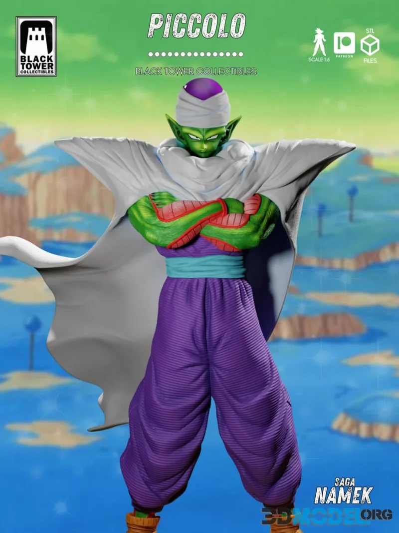 Black Tower Collectibles - Piccolo Guerrero Z – Printable