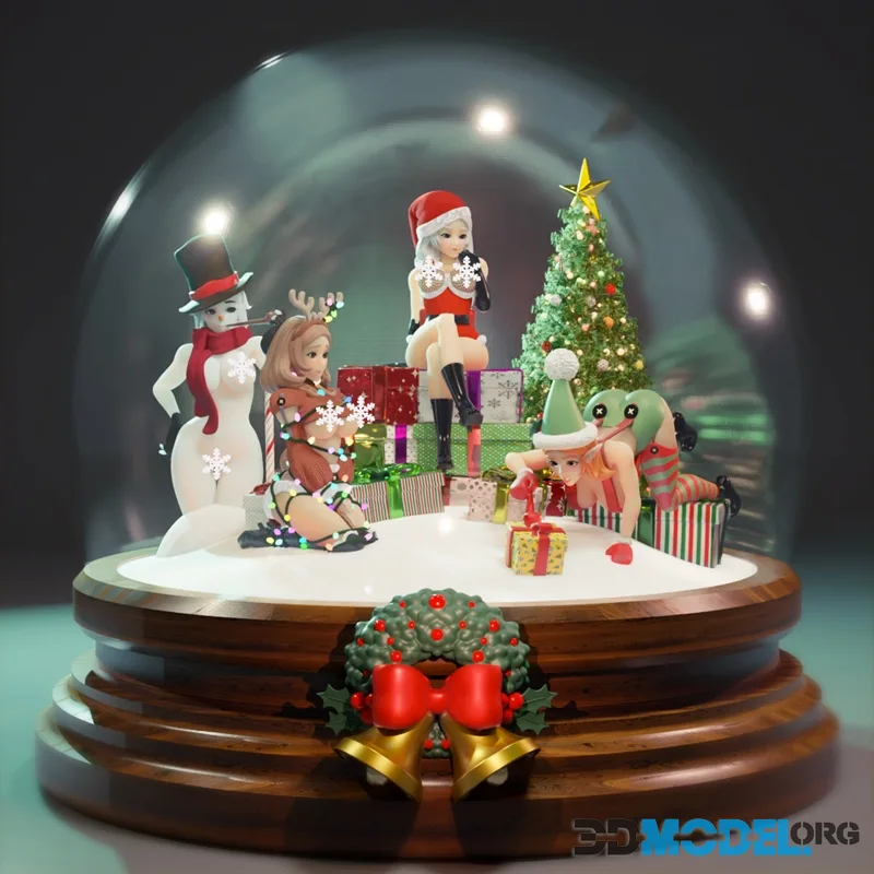 Christmas Snow Ball - Sexy – Printable