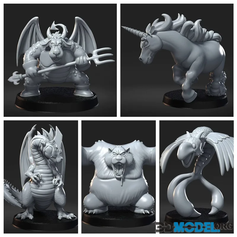 Dragon Quest 2 Pack – Printable
