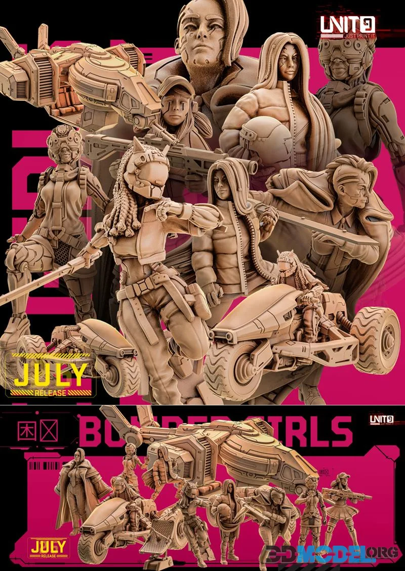 Unit9 - Bomber Girls July 2025 – Printable