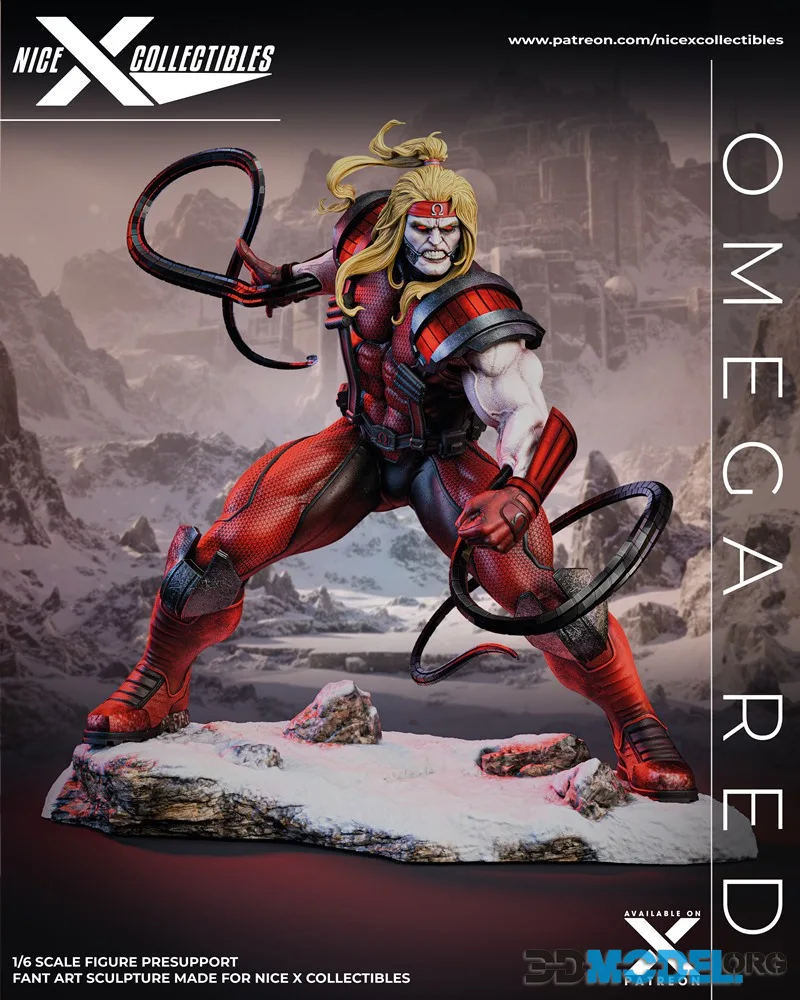 Nice X Collectibles - Omeg Red – Printable